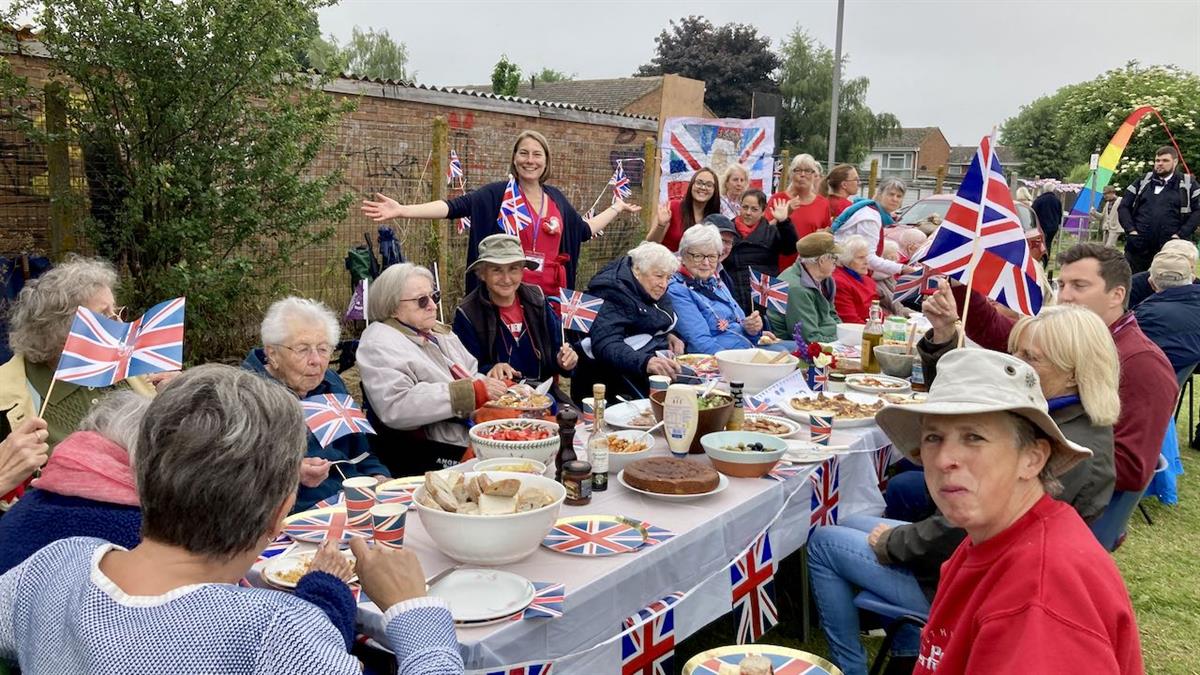 Jubilee Party in progress