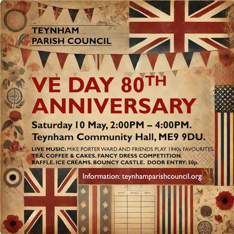VE Day event on Saturday 10 May 2025