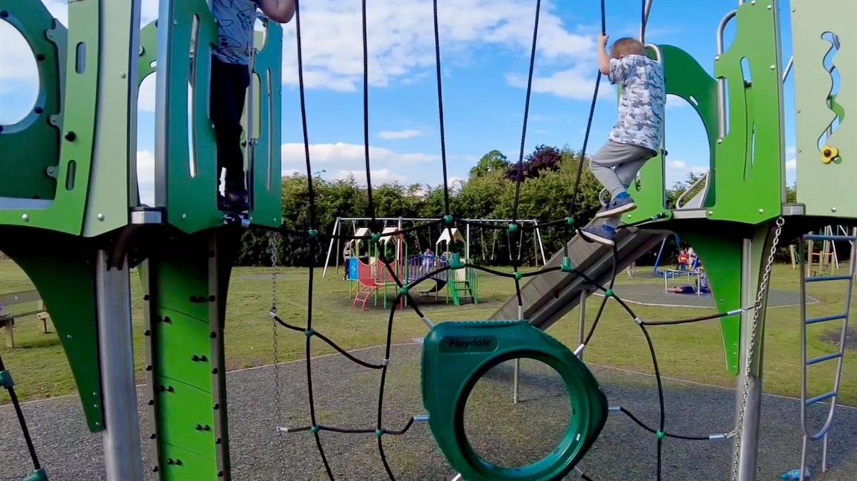 play equipment at the meadow