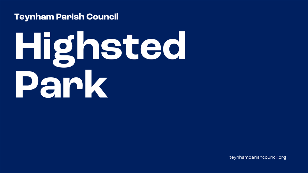Highsted Park updates