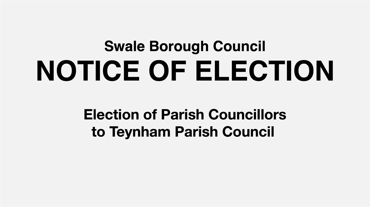 Notice of Election