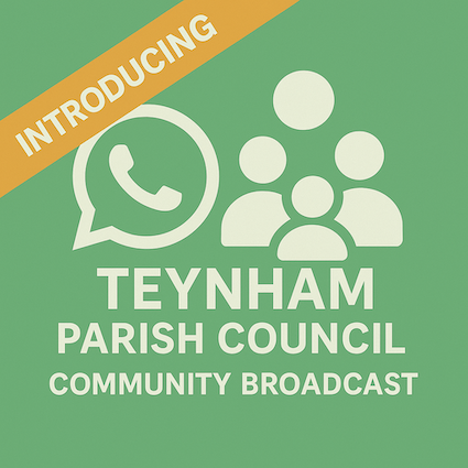 Teynham Parish Council whatsapp broadcast